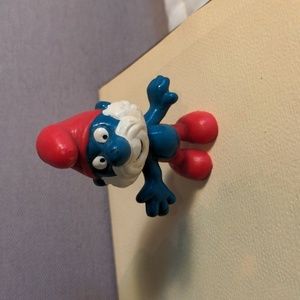 Vintage Papa Smurf Figurine